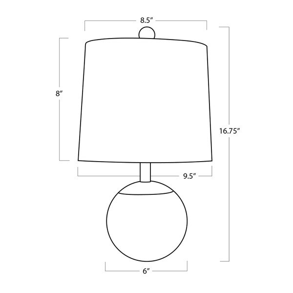 Christie Crystal Mini Lamp